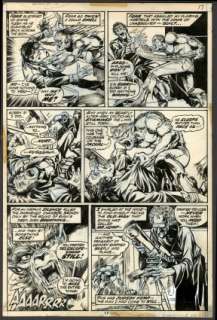 Ploog, Mike - WEREWOLF BY NIGHT #5 Interior Page | ComicConnect