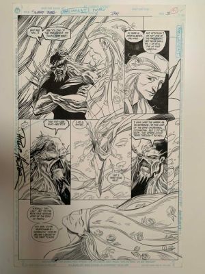 Phillip Hester, Kim DeMulder - 1 Original page - Swamp Thing - Vertigo Jam - 1993 | Catawiki