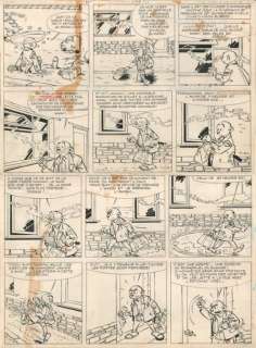 Denis. Planche originale Tif et Tondu | BDEnchères