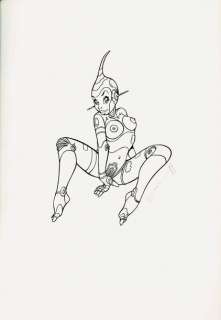 Crisse Didier Illustration... | CRISSE Didier Illustration représentant une jeune... | Vermot et Associés