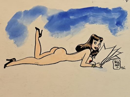 Trillo, Bernet - 2 Original colour drawing - Clara de Noche - 1996 | Catawiki