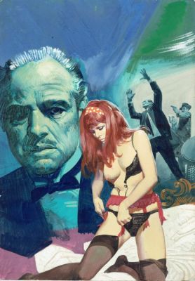 Biffignandi, Alessandro - 1 Original cover - I Sanguinari #2 - Nel nome del padrino uccidi! - 1972