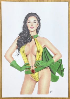 Phantom Lady Pin-Up | Stuart Ng Books