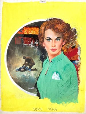 Jacono, Carlo - 1 Original cover - Gialli Mondadori Serie Nera - n. 1017 Patto di Morte | Catawiki