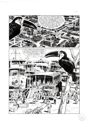 Diso, Roberto - 3 Original page - Mister No #369 - Agguato al "Victoria" - 2006 | Catawiki