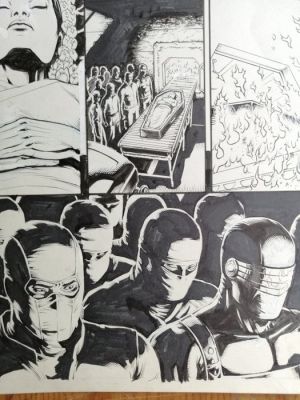 Attilio Rojo - 2 Original page - Storm Shadow - Storm Shadow #17 - GiJoe | Catawiki