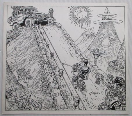 Buth - 1 Original page - Thomas Pips - in de ronde van Frankrijk - 30 juni | Catawiki