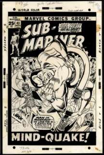 Kane, Gil - SUB-MARINER (1968-74) #43 Cover