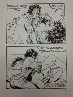 Lucio Filippucci - 10 Original page - Rambo - Rambo 9 | Catawiki