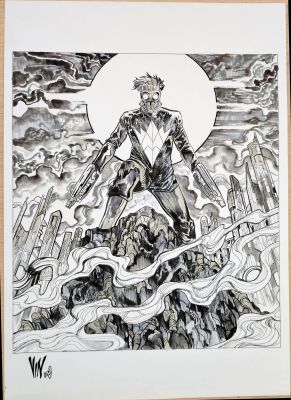 Continue Shopping | STARLORD MARVEL SNAP (VINCENZO RICCARDI ORIGINAL ART) | Scott’s Collectables