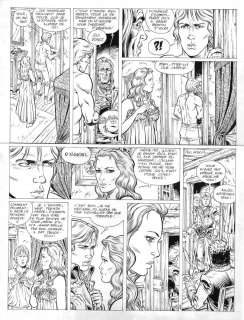 Yves SWOLFS - Planche originale 10 de DAMPIERRE