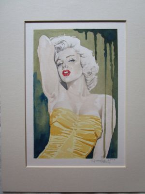 Casotto, Giovanna - 1 Original painting - Marilyn Monroe - 2015 | Catawiki