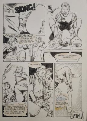 Leone Frollo - 1 Original page - Odeon T02 - La véritable histoire de Lord Capott | Catawiki