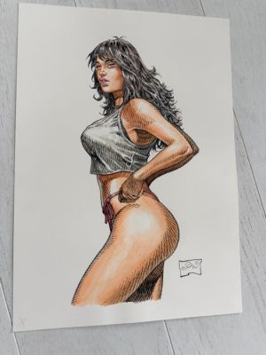 EON - 1 Original colour drawing - Druuna - Druuna - 2024 | Catawiki