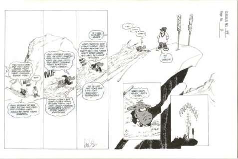 Sim, Dave - CEREBUS THE AARDVARK #44 Interior Page | ComicConnect