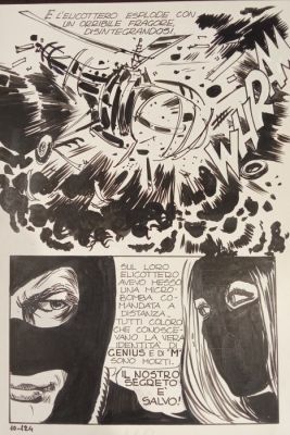 Manara, Milo - 1 Original page - Genius #10 - 1972 | Catawiki