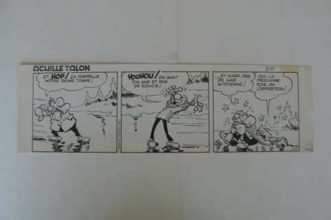 Greg, Michel | strip n ° 139 in Indian ink -Achille Talon | Catawiki