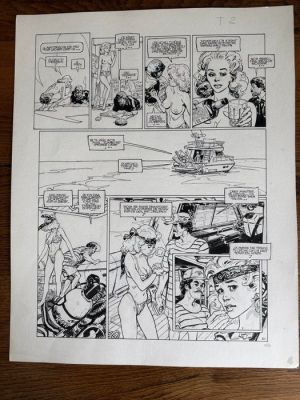 Parras, Antonio - 1 Original page - Le lièvre de Mars T2, planche 20 - 1994