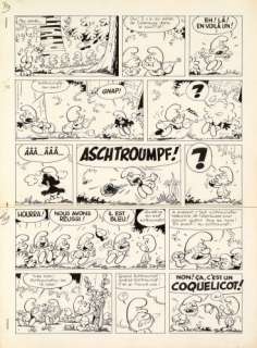 Peyo Pierre Culliford Dit (1928-1992) - LES SCHTROUMPFS