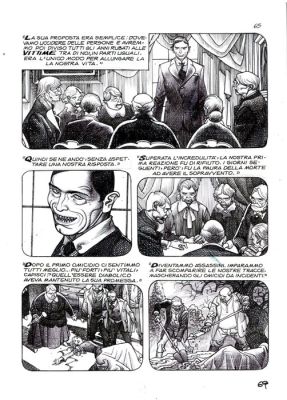 Mari, Nicola - 1 Original page - Dylan Dog #293 - "Gli ultimi immortali" - 2011 | Catawiki