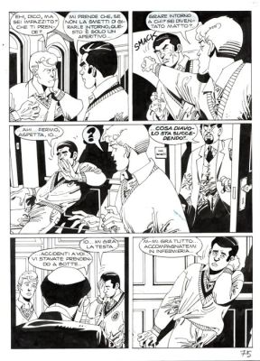 Torti, Rodolfo - 3 Original page - Martin Mystere Speciale #27 - "Le avventure del giovane Martin" - 2010 | Catawiki