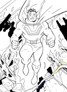 Ultraman 300 Trading Card Art by Wade von Grawbadger and Anthony Marques | Essential Sequential