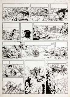 Martin | Alix, planche n° 24 à l’encre de Chine de… | Millon