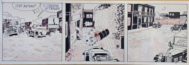 Pratt, Hugo - 1 Original page - Corto Maltese: Tango - 1985