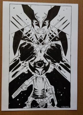 Guillermo Sanna - Original drawing - Wolverine - 2026 | Catawiki