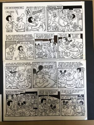 Linthout, Willy - 1 Original page - Urbanus 104 - Herman en Hermien - 2004 | Catawiki