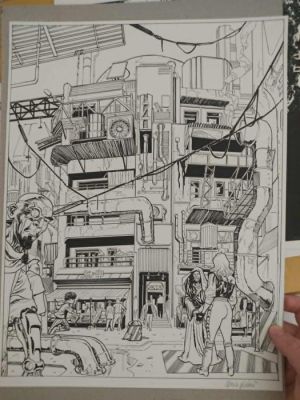 Marco Foderà - 1 Original page - Black Box Chronicles - Scrap (Horrible Future) - 2023 | Catawiki