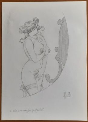 Frollo, Leone - 1 Original drawing - Biancaneve | Catawiki