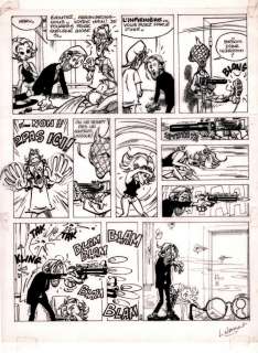 Planche originale 42 de SODA Tome 1 par Luc WARNANT