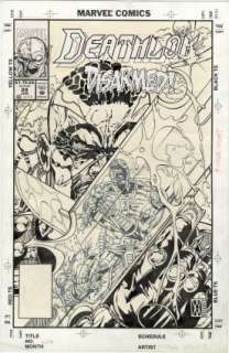 McDaniel, Walter - DEATHLOK #24 Cover