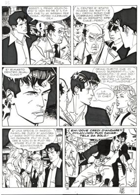 Siniscalchi, Luigi - 1 Original page - Dylan Dog #105 - "L’orrenda invasione" - 1995 | Catawiki