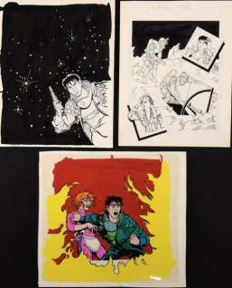 Danard, Jean Pierre - Ensemble documents originaux pour un album probablement