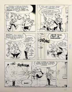 Greg, Michel | ACHILLE TALON Planche originale Ã  l’encre de chine, parue | Cornette de St Cyr