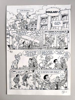 Stédo - 4 Original page - Boulard - "Boulard en mode 10 ans" (tome 10) - 2024 | Catawiki