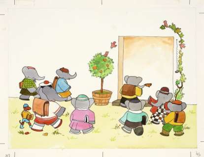 Laurent de Brunhoff Né En 1925 - Babar et la rentrée des classes