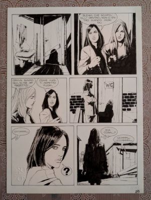 Corrado, Roi - 1 Original page - Dylan Dog - La Capanna nel Bosco - 2001 | Catawiki