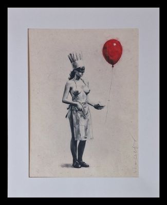 Emma Wildfang - Batgirl - Series " Tokyo Pop Icons inspired by Banksy" | Catawiki