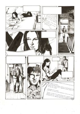 Berlion, Olivier - 1 Original page - L’Art du crime T9 - Rudi - 2019 | Catawiki