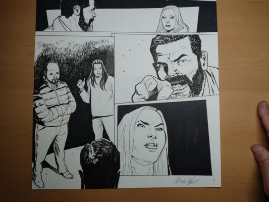 Marco Foderà - 3 Original page - The Fog - (John Carpenter) - 2024 | Catawiki