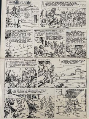 Fred Funcken - 1 Original page - Harald le Viking - 1983 | Catawiki