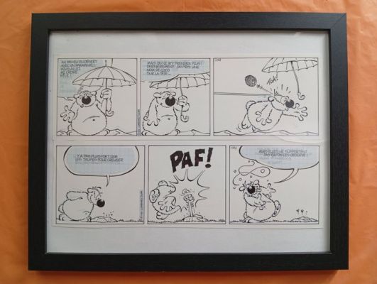 Dupa - Cubitus - Dupa - 2 Original strip - 1991 | Catawiki