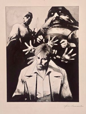 Roi, Corrado - 1 Original drawing - Dylan Dog - Progetto 666 - Tra la vita e la morte