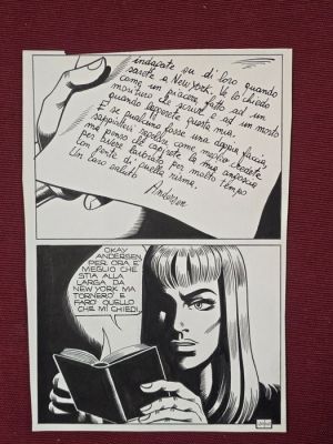 Magnus - 1 Original page - Satanik n. 130 - L’ultimo giorno dell’anno pag. 115 | Catawiki
