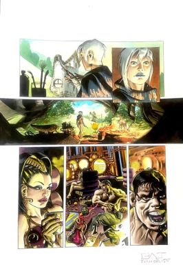 Evangelisti, Patrizio - 1 Original colour page - Termite Bianca | Catawiki