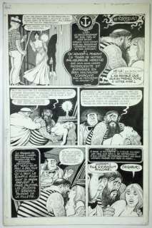 Pichard, George | original page (p.42)  - La croisière infernale  - (1977) | Catawiki