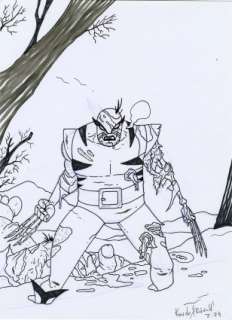 Kundo Krunch - WOLVERINE Illustration